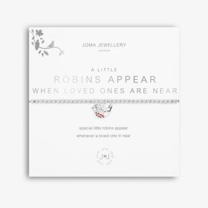 Joma jewellery a little Robins Appear When Loved Ones Are Near bracelet