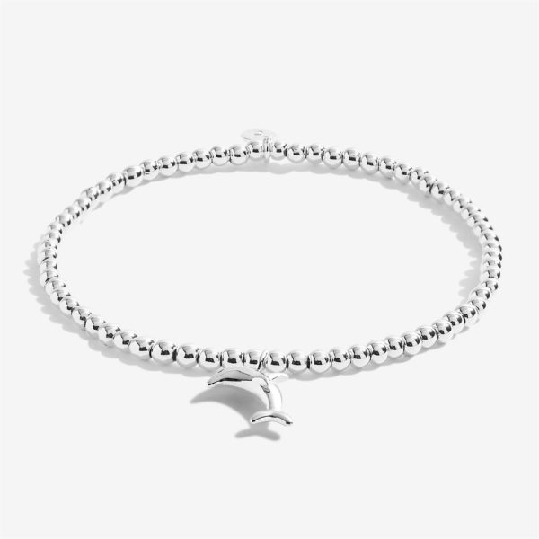 Joma Jewellery a little Childrens Happy Dolphin bracelet - Image 2
