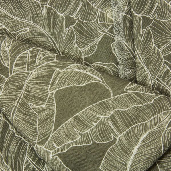 Katie Loxton Banana Leaf Print scarf