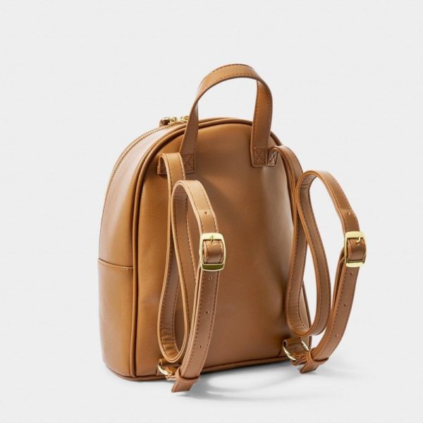 Katie Loxton Isla Backpack in tan colour - Image 2