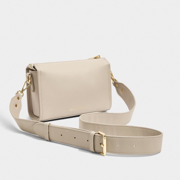 Katie Loxton Zana Crossbody bag in light taupe