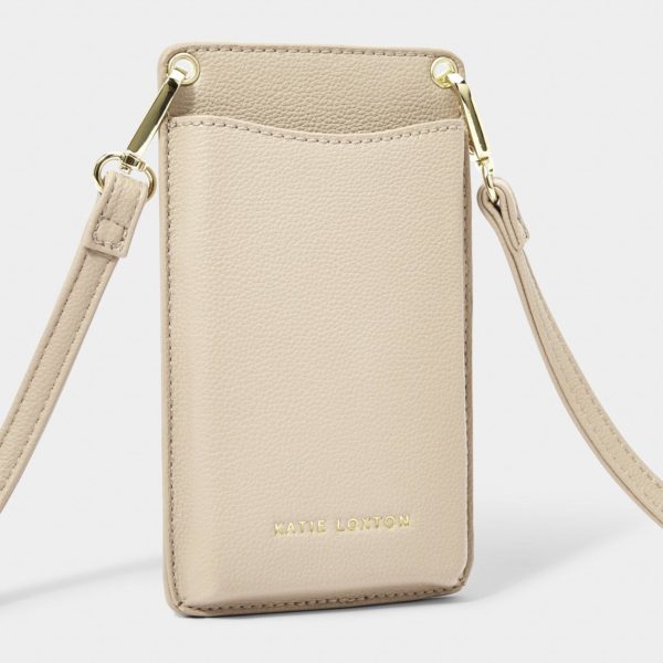 Katie Loxton Bea Crossbody Bag in Taupe - Image 2