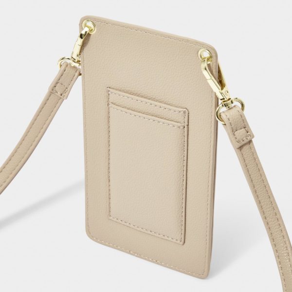 Katie Loxton Bea Crossbody Bag in Taupe - Image 4
