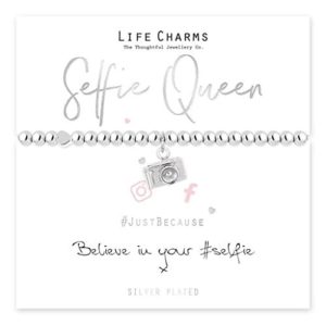 Life Charms Selfie Queen bracelet