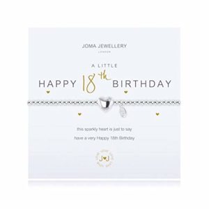 Joma Jewellery - A Little Happy 18th - Silver Bracelet