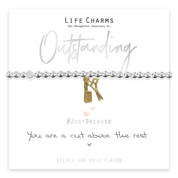 Life Charms You are A Cut Above The Rest Bracelet