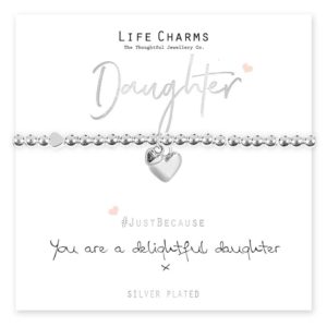 Life Charms You Are A Delightful Daughter Bracelet