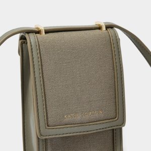 Katie Loxton Amalfi phone bag in khaki