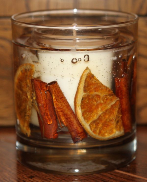 Stoneglow Cinnamon & Orange Botanical Gel Tumbler Candle