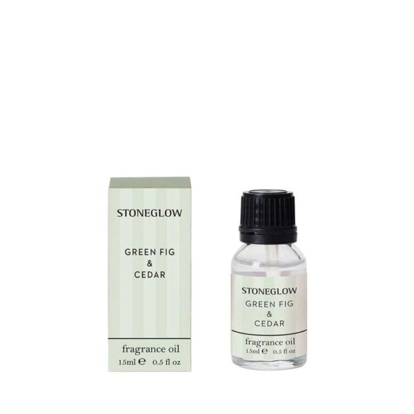 Stoneglow Mist Diffuser Fragrance Bottle 15 ML - Green Fig & Cedar