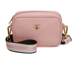 Alice Wheeler LONDON Mini Cross-Body Bag Shoulder Bag (Pink)