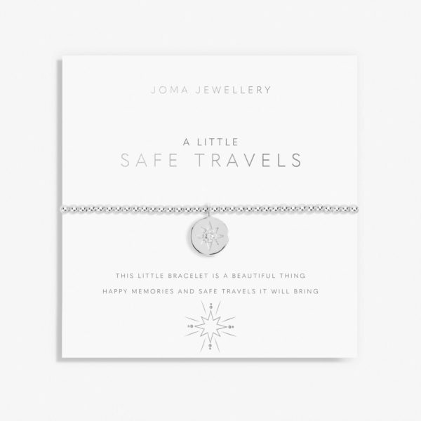 Joma Jewellery a little Safe Travels bracelet