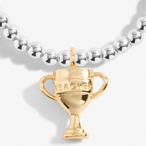 Joma Jewellery a little Best Teacher Ever bracelet - Image 3