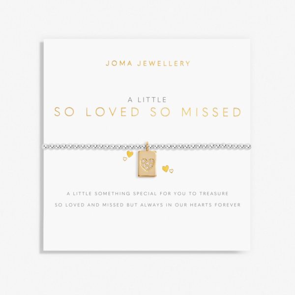 Joma Jewellery a little So Loved So Missed bracelet