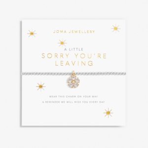 Joma Jewellery a little Sorry You're Leaving bracelet