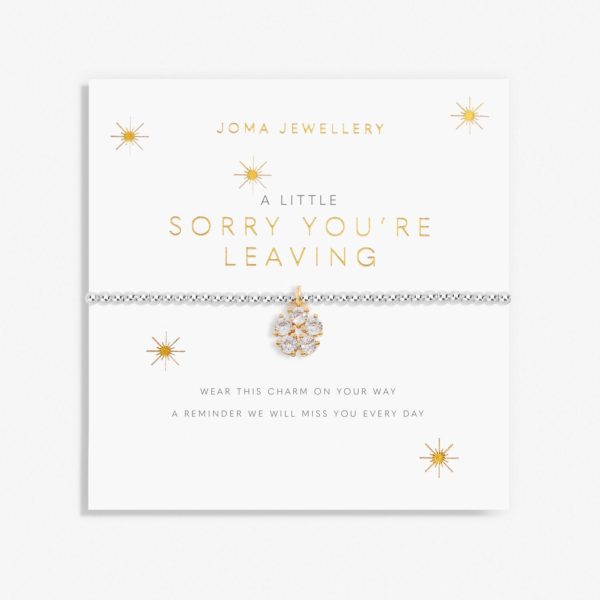 Joma Jewellery a little Sorry You're Leaving bracelet