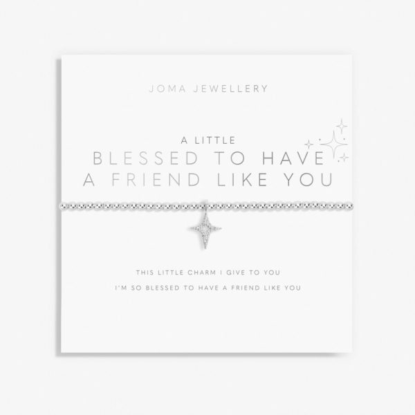 Joma Jewellery a little Blessed To Have A Friend Like You bracelet