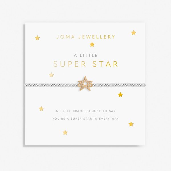 Joma jewellery Children's a little Super Star bracelet