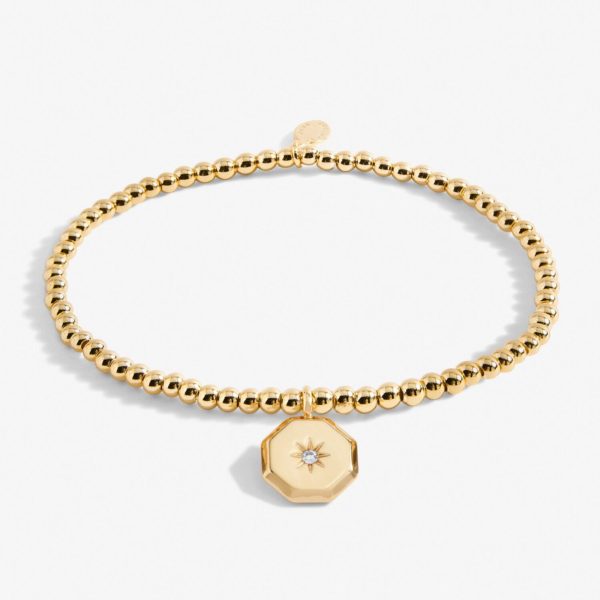 Joma jewellery Gold a little First My Sister Forever My Friend bracelet - Image 2
