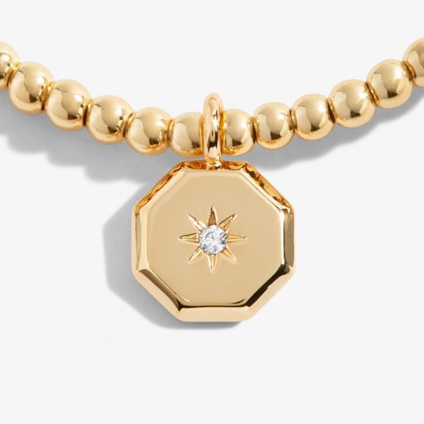 Joma jewellery Gold a little First My Sister Forever My Friend bracelet - Image 3