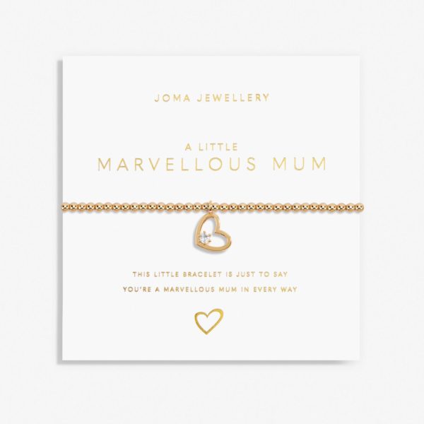 Joma Jewellery Gold a little Marvellous Mum bracelet
