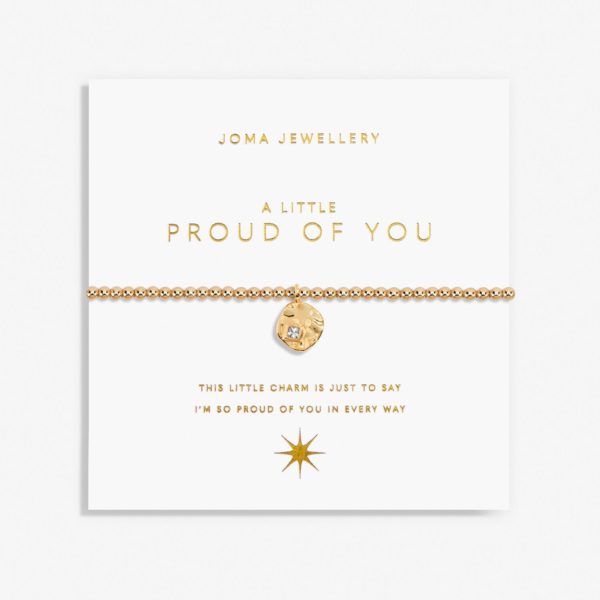 Joma Jewellery Gold a little Proud Of You bracelet