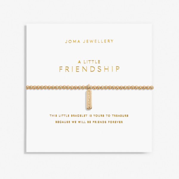 Joma Jewellery Gold a little Friendship bracelet