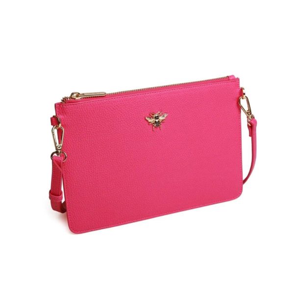 Alice Wheeler Ealing Phone/Clutch Pouch in Hot Pink