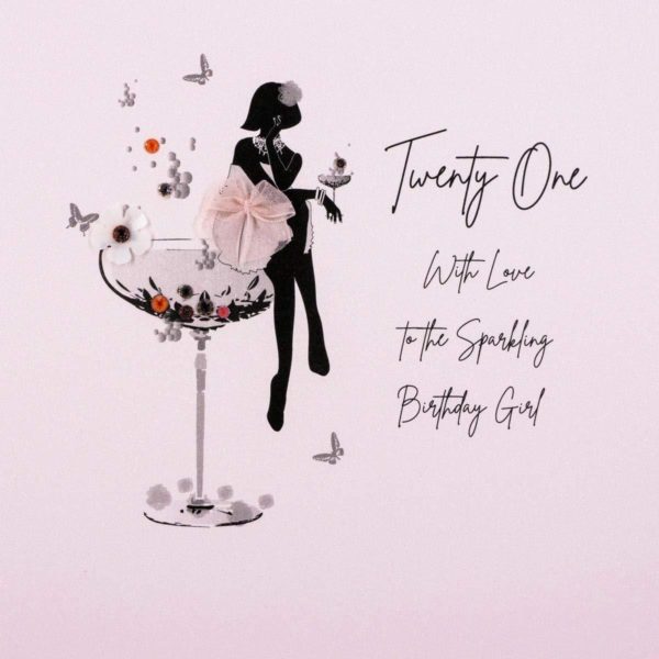 Five Dollar Shake 21st Birthday Card