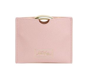 Alice Wheeler Pink Handbag 7x magnifying mirror and pouch