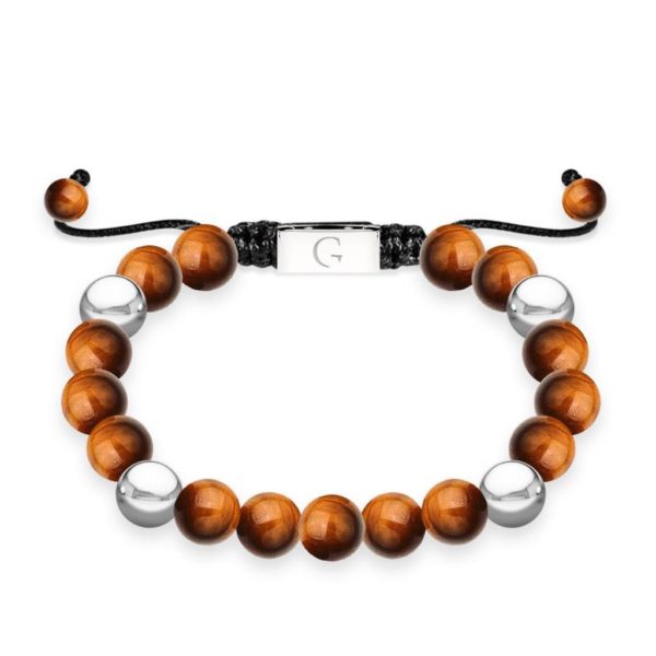 Life Charms Mans adjustable bracelet- Amazing Brother