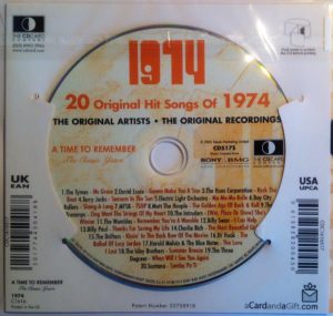 1974 - The Classic Years CD & Birthday Card