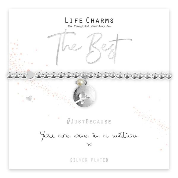 Life Charms You Are One In A Million Bracelet